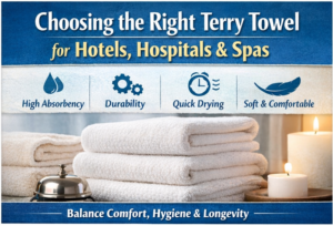 How to Choose the Right Terry Towel for Hotels, Hospitals & Spas